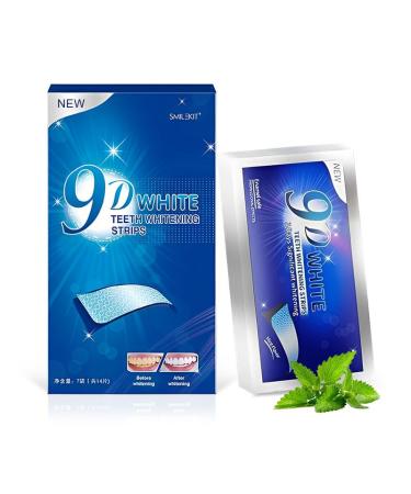 Bande Blanchiment Dentaire Bande Blanchissante Dents Teeth Whitening Strips pour Blanchiment Des Dents Produit Blanchisseur de Dent Blanche Sans Danger pour L' mai Aide Eliminer dent Tache