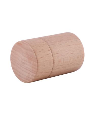 minkissy 1pc Lipstick Tube Essential Makeup Container Wood Lip Gloss Tubes Wood Lip Gloss Holder Portable Lipstick Holder Lip Gloss Wand Tubes Deodorant Box Plastic The Light Earth Tones