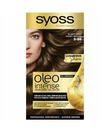 Syoss Oleo Intense Hair Dye 5.86 Sweet Brown 115 ml