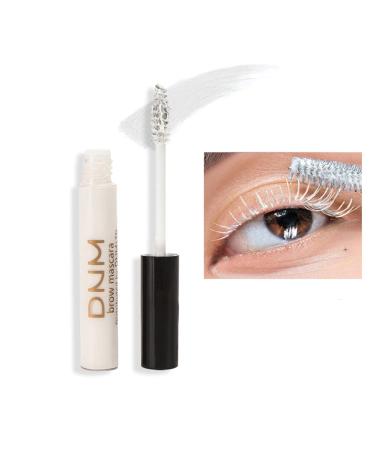 Symeas Waterproof White Mascara Non-dizzy Dye Long Lasting Mascara Quick Dry Eyelash Curling Lengthening Makeup Eyelashes Party Stage Use