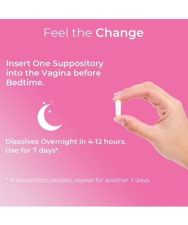 Natureland Vaginal Suppository with Applicators - 50 Units | Boric Acid pH Balance Tablets - 40 Units | Soft Tip Auxiliary Tool - 10 Units | Designed in USA - Buy Online on GoSupps.com