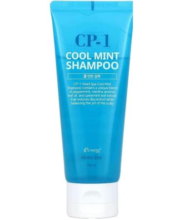 CP-1 Cool Mint Shampoo Head Spa Dry Hair 100 ml Relief Menthol Icy Fresh Peppermint Oil Control Pore Cleansing Soothing Scalp Effect Sulfate Free Paraben Free