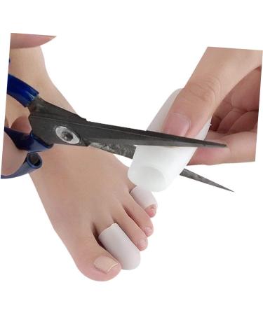 20 Pcs Silicone Gel Toe Sleeves & Caps - Big Toe Protectors | Toe Cover & Splints for Pain Relief - Buy Online on GoSupps.com