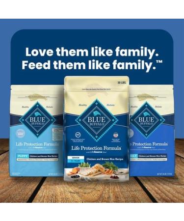Blue Life Protection Formula Natural Dry Dog Food Senior Chicken 2.7kg 2.72 kg (Pack of 1) Senior Chicken & Brown Rice - Buy Online on GoSupps.com