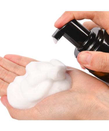 Lunamoon Eyelash Shampoo Concentrate 80ml - Gentle Foam Cleaner for Eyelash Extensions | Includes 120ml Empty Bottles & 4 Cleaning Brushes (Unscented) - Buy Online on GoSupps.com