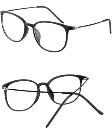 Shop Eyetary Photochrome Reading Glasses - Stylish Retro Full-Rim Frames for Men & Women | UV400 Protection Aspherical Lenses (+1.00 to +6.00 Diopters) - Black Frame - Buy Online on GoSupps.com