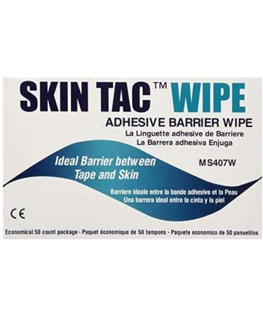 Skin Tac Adhesive Barrier Prep Wipes 50/Box - Secure & Convenient Skin Protection - Buy Online on GoSupps.com