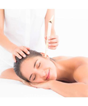 Organic Hopi Ear Candles for Blocked Ears - All Natural Ear Wax Remover - GLAMZA 100% Natural Beeswax Candle - 16 pcs (8 Pairs) with 8 Protective Disc Cones for Safe & Effective Ear Candling - Buy Online on GoSupps.com