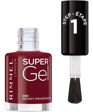 Rimmel - 69 Moody Mahogany Super Gel Nail Polish - Buy Online on GoSupps.com