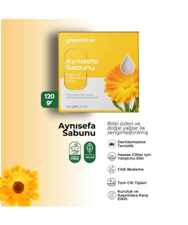 Calendula Soap for Sensitive Skin - All-Natural 120g | International Shipping Available - Buy Online on GoSupps.com
