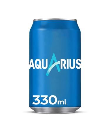 AQUARIUS Aquarius Lemon Soft Drink Can 0.33L | 24 pieces