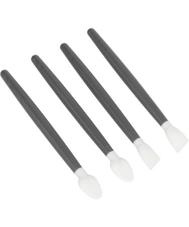 Reusable Swabs Durable Flexible 4 Pieces Silicone Makeup Brush Multipurpose Waterproof Compact for Lip Makeup - Buy Online on GoSupps.com