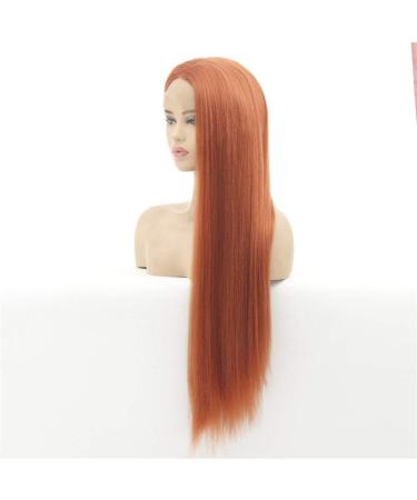 Buy Brown Long Straight Hair Wig for Women | Fluffy Natural Chemical Fiber Wig - Perfect Headgear for Effortless Style - Buy Online on GoSupps.com
