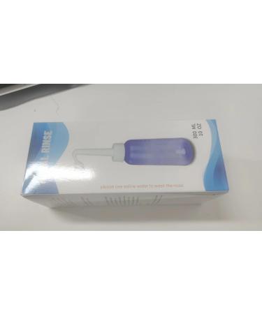 Nasendusche Set - 300 ml Neti Pot for Sinus Rinsing | Nose Rinse Kit & Salt Water Solution - Buy Online on GoSupps.com