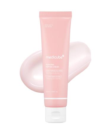 medicube PDRN Pink Hyaluronic Moisturizing Cream | Blemish Recovery Relief & Hydrating Care | Restores Skin Elasticity & Glow | Korean Skincare for Even Skin Tone & Pore Care | 50ml / 1.69 fl.oz. Rose PDRN (Vegan) 1.69 Fl