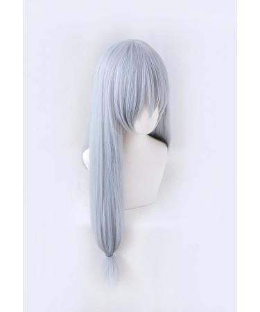 Lz 60 cm Long Thick Mahito Wig for Jujutsu Kaisen Cosplay | Includes Wig Cap - International Shipping Available - Buy Online on GoSupps.com