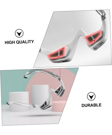Ultechnovo Eye Massage Device for Fatigue Reduction | Auto Eye Care Tool | Efficient Electrical Massager - White - Buy Online on GoSupps.com