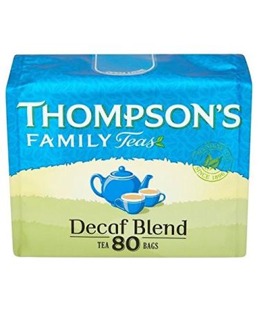 Punjana Decaf Tea Bags 80 per Pack - Pack of 2