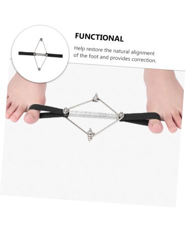 Healvian Orthopedic Bunion Splint | Foot Thumb Corrector Night Straightener | Stainless Steel Nylon Brace | 1pc - Buy Online on GoSupps.com