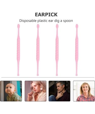 DOITOOL 30Pcs Disposable Ear Wax Removal Pick - Flexible Plastic Ear Cleaners for Personal Care and Back Scratcher - Buy Online on GoSupps.com