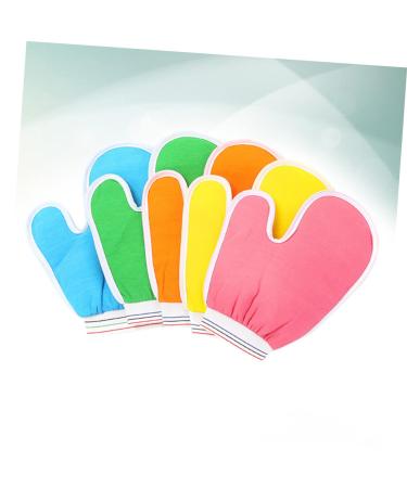 Hemoton 5pcs Infant Bath Mittens Set - Gentle Loofah Glove Massage Brush for Baby's Skin - Back Scrubber & Exfoliating Mitt for Bath Time Spa Experience - Buy Online on GoSupps.com