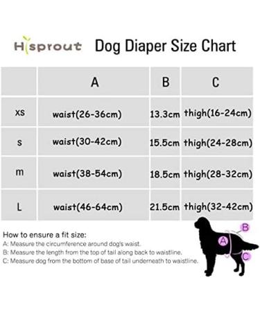 Hisprout Reusable Washable Female Dog Diaper Pants - Durable Gray Footprints - Perfect for Training & Protection - Buy Online on GoSupps.com
