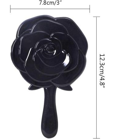Teensery 2 Pcs Rose Flower Shaped Handheld Mirrors - Travel Makeup Mirror for Women and Girls - Buy Online on GoSupps.com