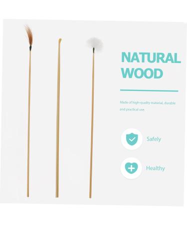 ORFOFE 3pcs Ear Cleaning Kit Multipurpose Ear Wax Removal Tool Bamboo Handle for Daily Use for Travel - Buy Online on GoSupps.com