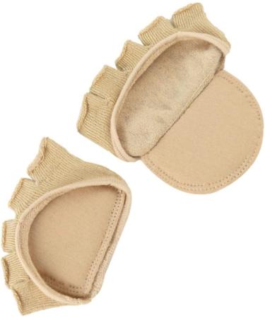 FOMIYES 2 Pairs Forefoot Pads & Half Socks - Cushions for Ball of Foot Bunion & Comfort Protection - Ideal for Pain Relief - Buy Online on GoSupps.com