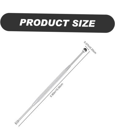 FOMIYES Stainless Steel Ear Spoon Set - Portable Ear Wax Removal Tools | Practical Ear Cleaning Kit | International Shipping Available - Buy Online on GoSupps.com