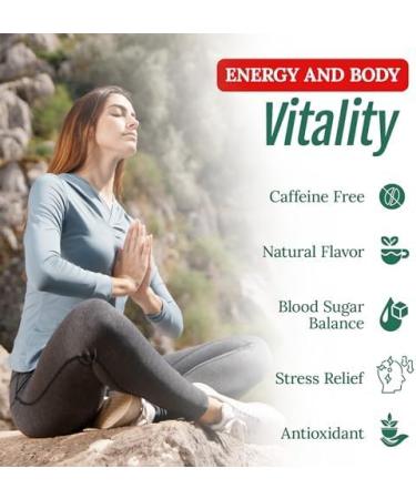 KUKER - Root Chakra Muladhara 20 Herbal Tea Bags for Balance - Hibiscus Tea Nettle Tea Fennel Tea Rose Ginger and Liquorice Tea Bags Blend Cinnamon Barks Cinnamon Tea Tea Herbal 30g - Buy Online on GoSupps.com