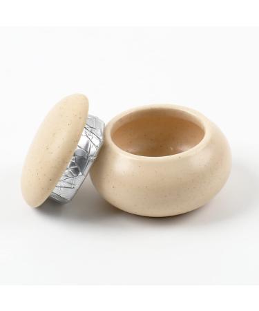 ANGNYA Dappen Dish for Acrylic Nails Ceramic Monomer Dish with Lid for Acrylic Liquid Powder Holder Mini Size Nail Cup Multifunctional 17ML Dappen Dish for Nail Techs Beginners