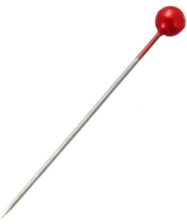 800pcs Round Pearl Head Dressmaking Pins - 3.5 cm Red - Ideal for Weddings, Corsage, Florists - Sewing Pin - Buy Online on GoSupps.com