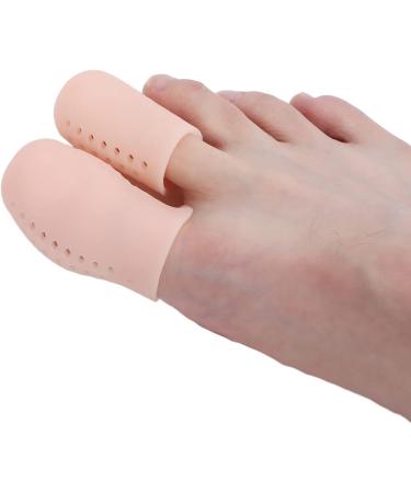 8 Pairs Gel Toe Caps for Big Toe - Toe Protectors for Blister, Corn, Callus, Ingrown Toenails - Buy Online on GoSupps.com