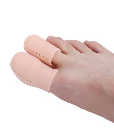 Toe Cushion Hose - 8 Pairs of Protective Toe Caps for Pain Relief & Friction Protection - Buy Online on GoSupps.com