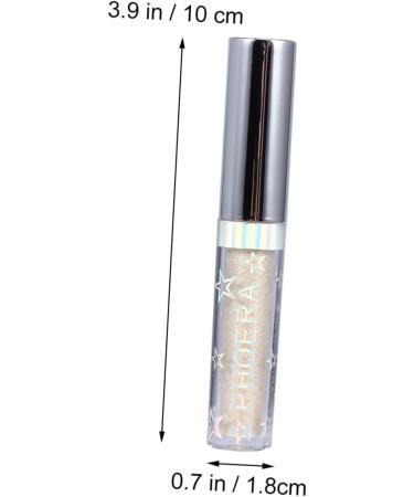 Beavorty Makeup Eyeshadow 3pcs metallic eyeliner Glitter eyeshadow glow eye powder cosmetic liquid eyeshadow flash 1 count (Pack of 1) Goldenx3pcs - Buy Online on GoSupps.com