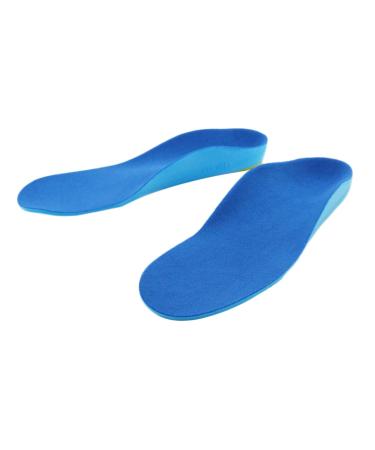 NOLITOY 1 Pair Orthotic Inserts Insoles Gel Insoles Fallen Arches Insoles Plantar Inserts Shoe Inserts Flatfoot Orthotic Insoles Child Arch Support Blue Size 1
