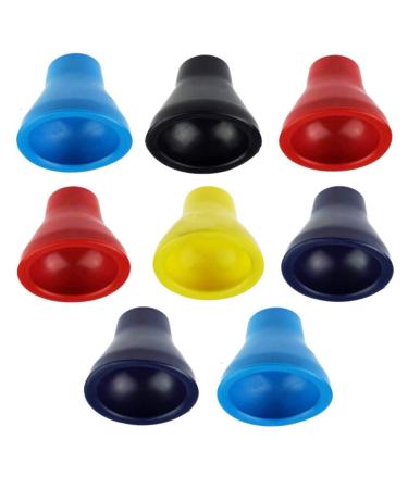 APZDFGIFCD 8 Pack Golf Ball Retriever Putter Picker Grip Pick Up Tool, 5 Colors (Mixed Color)