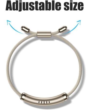 Adjustable Mosquito Repellent Wristband with 6 Essential Oil Sticks - Natural Protection for Kids & Adults, Up to 720 Hours - Buy Online on GoSupps.com