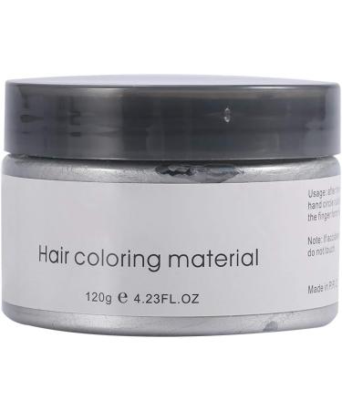 Hair Wax 6 Colors Single Use Hair Coloring Wax Styling Tool No Damage to Hair for Men and Women (Gray) - Buy Online on GoSupps.com