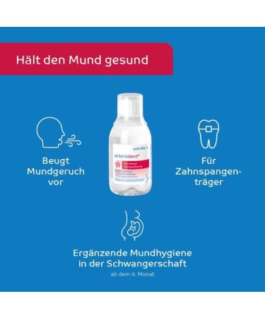 Octenident Mouthwash Solution - Hygienic Oral Care for Families | 250 ml | International Shipping Available - Buy Online on GoSupps.com