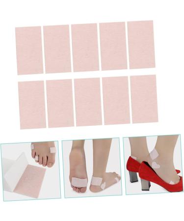 Housoutil 10 Sheets Flannel Footsticker Foot Cushion Foot Insoles Breathable Foot Pads Multi-Function Foot Patches Stickers Feet Pad Corn Toe Pads Foot Care Corn Pad Corn Cutters - Buy Online on GoSupps.com