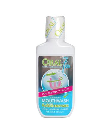 Oral7 Dry Mouth Mouthwash - Alcohol-Free Oral Rinse with Xylitol 8.5 Ounce 8.45 ounces - Buy Online on GoSupps.com