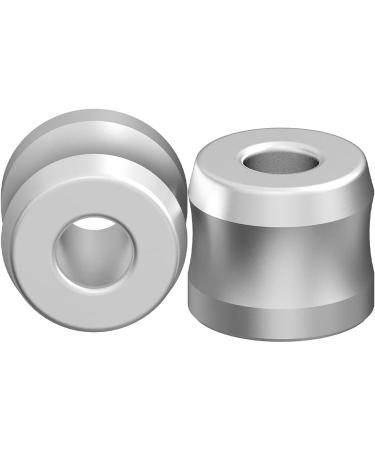 Linkidea 2 Pack Safety Razor Stand 0.7 Opening Dia Aluminum Alloy Men's Shaving Holder - Silver Finish - Buy Online on GoSupps.com
