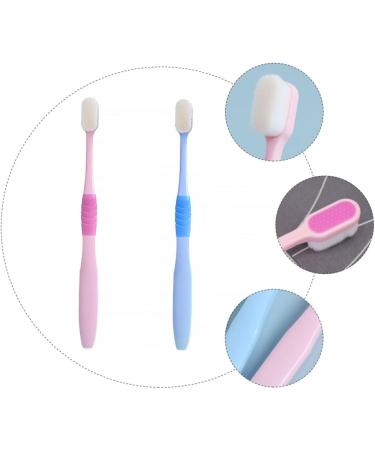 Buy Minkissy 2pcs Soft Toothbrush Set Gentle Fur Cleaning Brush for Ultimate Care | International Shipping Available - Buy Online on GoSupps.com