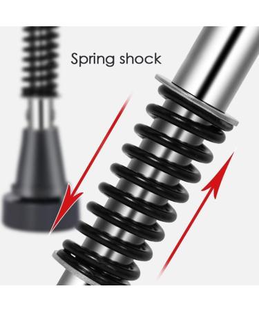 Safety Crutches Stainless Steel Crutches 2pcs Adult Underarm Canes with Spring Shock Absorbing Walking Sticks Adjustable Walking Cane Comfortable Independence Adult size 175-195cm - Buy Online on GoSupps.com