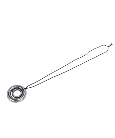 Verdant Touch Terahertz Pendant with Double Loop Charm Stone Necklace Natural Energy Pendant 60_x_180_cm THz