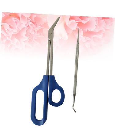 minkissy Pedicure Kit 1 Set Cosmetology kit Grooming kit Manicure kit Pregnant Woman Cosmetic kit 20x5.5cm Silver - Buy Online on GoSupps.com