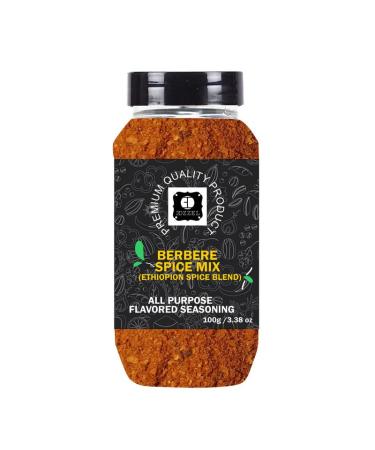 EDZZEL EDZZEL Premium Quality Natural Indian Berber Spice Blend (Ethiopian Spice Mix) - 100g Box