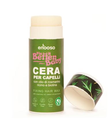 Cire Cheveux Femme pour Plaquage Cheveux avec Biotine et Huile de Romarin Stick Anti-Frisottis Cheveux Stick Cheveux Plaquage Enfant Wax Stick Hair 100% naturel et v g talien certifi 75gr